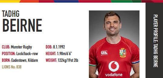Tadhg Beirne